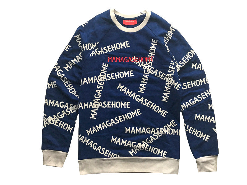 ROYAL BLUE SCATTERED SWEATER
